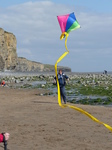 20140419 Flying a kite on Llantwit Major beach